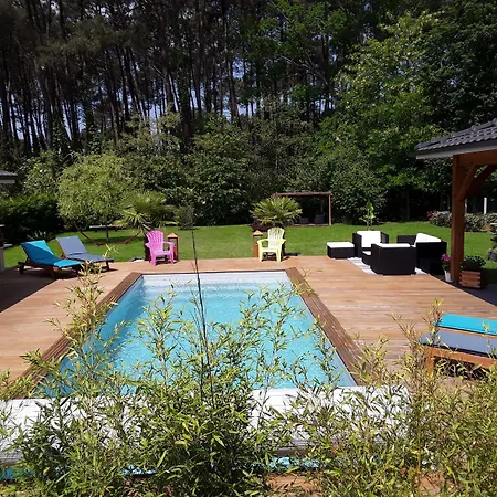 Bed & Breakfast D'hotes Les Iris A Sur Le Bassin D'arcachon Mios