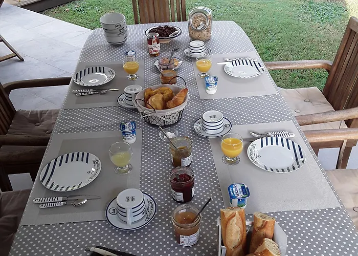 فندق مبيت وإفطار D'hotes Les Iris A Sur Le Bassin D'arcachon ميوس