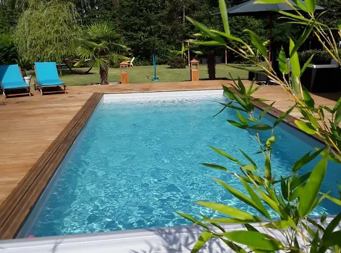 فندق مبيت وإفطار D'hotes Les Iris A Sur Le Bassin D'arcachon ميوس